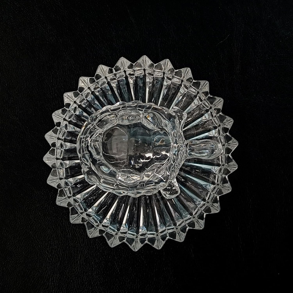 Vera Crystal Turtle with Plate